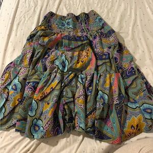 Paisley Boho Women's Skirt